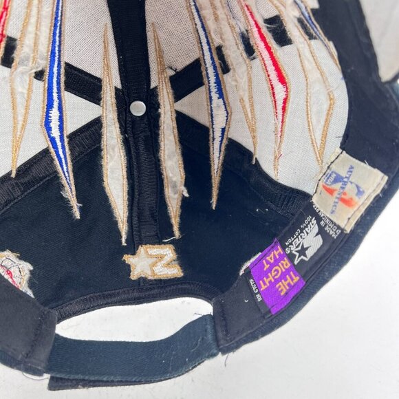 Chicago Bulls Champion Authentics NBA Final Starter Black Snapback The Right Hat - Picture 6 of 7